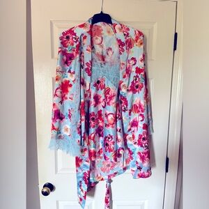 Victoria’s Secret silky satin robe and nighty